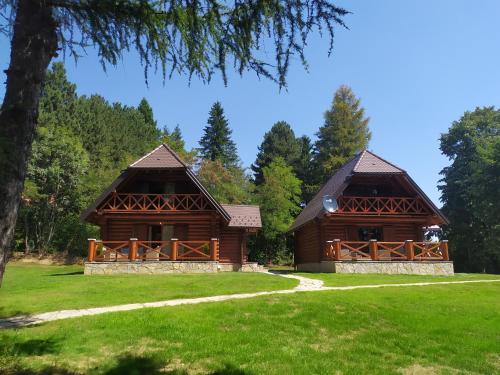 Brvnare Park Borova in Zlatibor, Serbia