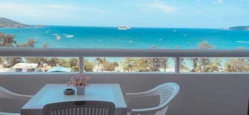 Patong Tower Sea Facing High Floor New Bathroom in Unknown City, Thailand