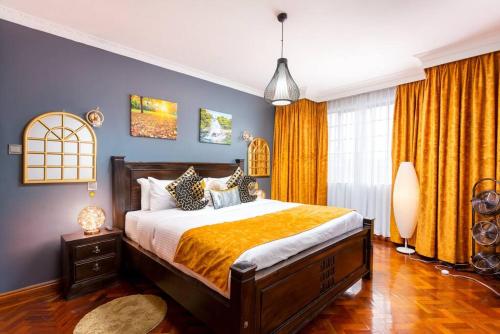 Upscale King Size Bed in the heart of Nairobi