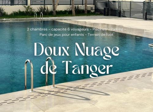 Le Doux Nuage de Tanger Cosy appart Résidence Securisée avec Piscine Jeux pour enfants et Terrain de foot Parking AC WIFI IPTV — 4-Star Luxury Hotel in Tangier, Morocco