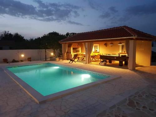 Villa in Pridraga with Private Pool — 4-Star Luxury Hotel in Pridraga, Croatia