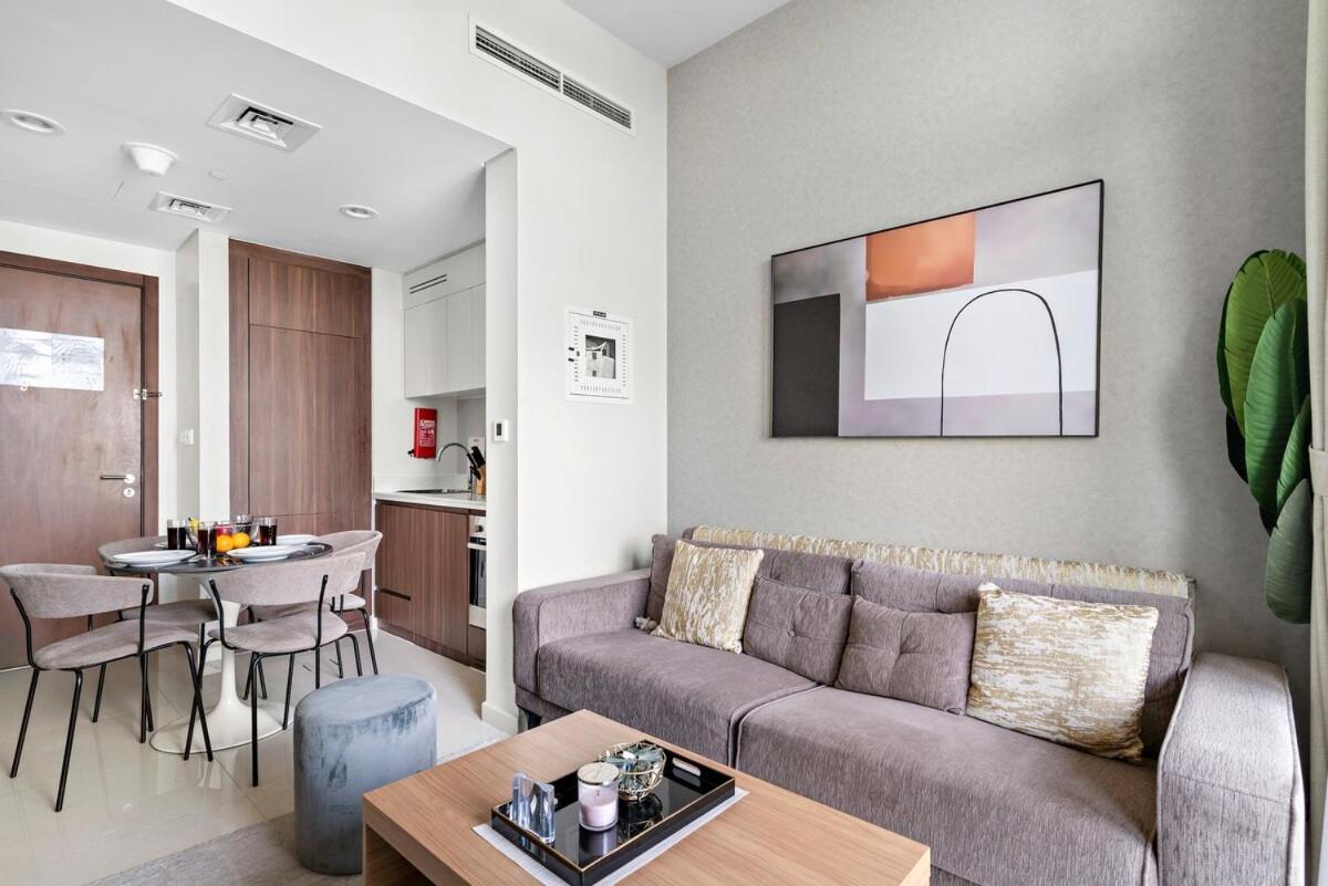 Waves Canal View Elegance 1BR Apt in Reva Residences — 4-Star Luxury Hotel in Dubai, United Arab Emirates