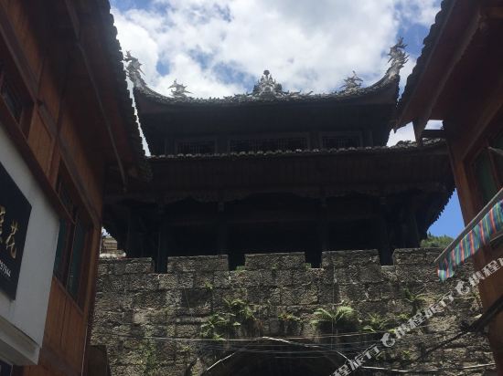 The east gate Inn of Zhenyuan in Zhenyuan Chengguanzhen, People's Republic of China