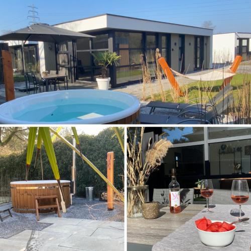 Luxe 4 Persoons Veluwelodge Met Hottub In Ermelo — Ermelo