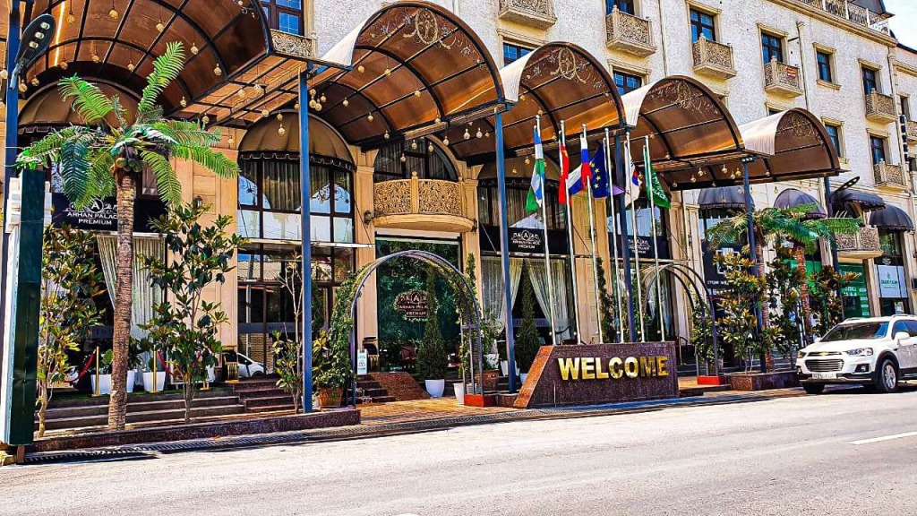 Arhan Palace Premium Hotel in Samarkand, Uzbekistan