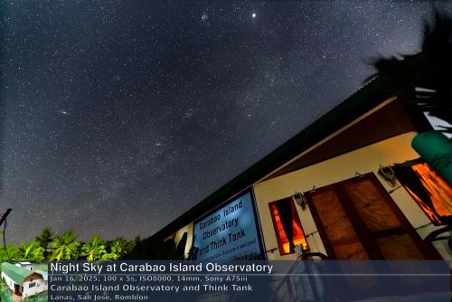 Carabao Island Observatory and Think Tank in San Jose, Philippines