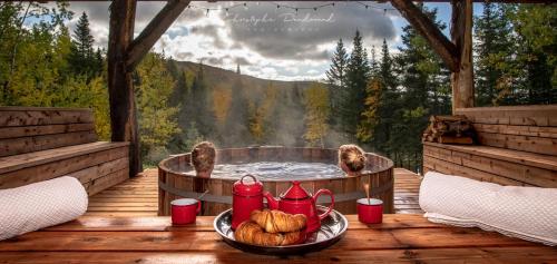 Le Kanawata Les Chalets Spa Canada in La Malbaie, Canada