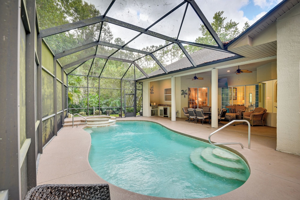 Breezy Palm Coast Golf Retreat With Pool And Lanai — Palm Coast