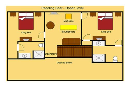 Paddling Bear by Venture Smoky Mountains — 4-Star Luxury Hotel in Sevierville, United States