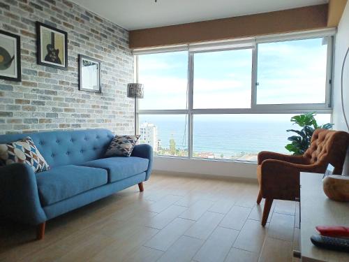 Stylish New Apartment with stunning Ocean View near Miraflores — 4-Star Luxury Hotel in Lima, Peru
