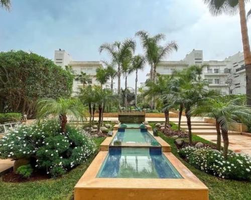 Luxueux appartement Bay view dans une résidence avec magnifique jardin in Casablanca, Morocco