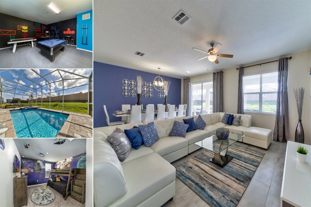 Luxury 8 Bedroom Villa on Champions Gate Resort Orlando Villa 3584 — 4-Star Luxury Hotel in Davenport, United States