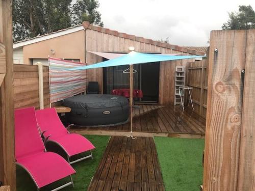 Studio 3 étoiles 20 m2 50 m2 terrasse - last minute hotel in Unknown City