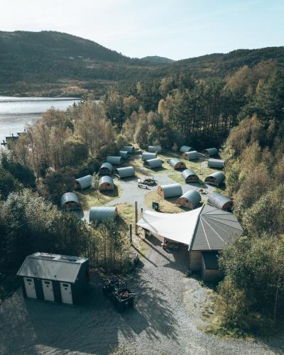 Hikers Camp Part Of Preikestolen Basecamp 13579910 — Jorpeland