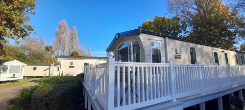 Family breaks at Rockley Park with Prosecco and a box of chocolates on arrival in Poole, United Kingdom