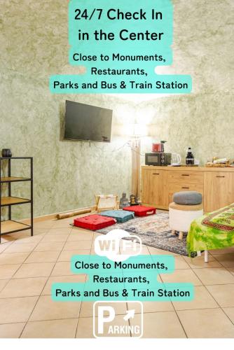 Solo per oggi Zen House nel Centro con Free Parking e Check In 24 7 Vicino alla Stazione del Treno e dei Bus Con Netflix & DisneyPlus — 4-Star Luxury Hotel in Casale Monferrato, Italy