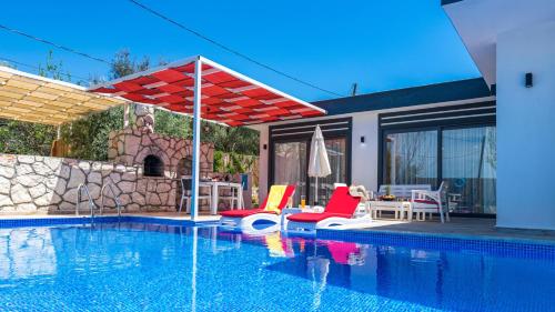 Villa Yağmur Üzümlü — 4-Star Luxury Hotel in Kas, Turkey