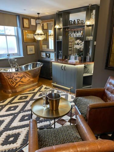 The Barth Room at Cheshire Boutique Barns in Nantwich, United Kingdom