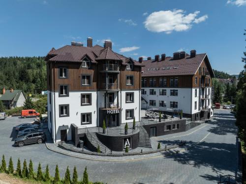 A Hotel by Apartel in Boryslav, Ukraine