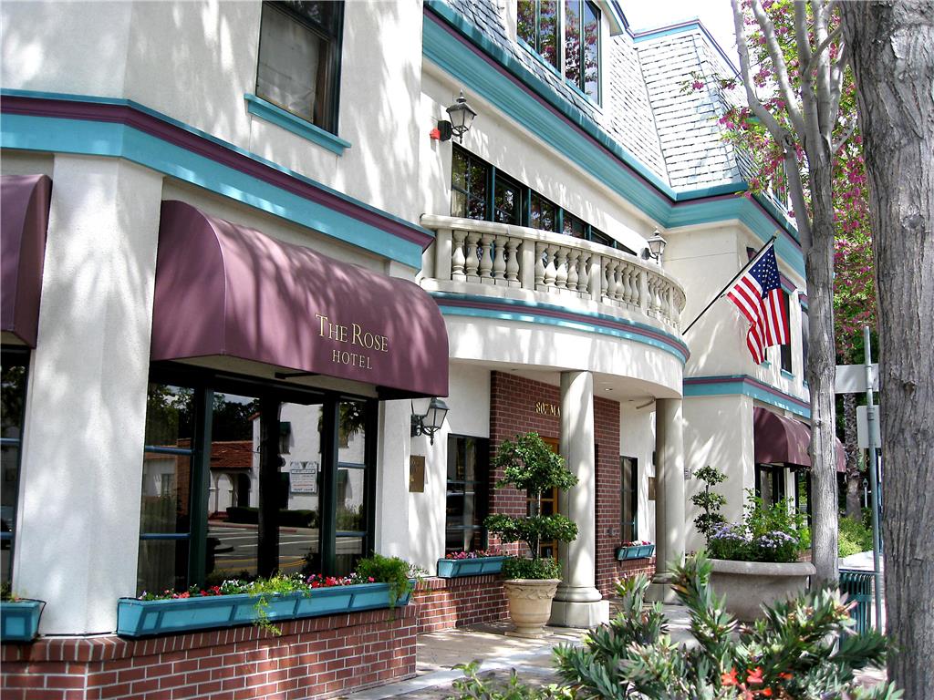 The Rose Hotel - carbon neutral hotel in Pleasanton