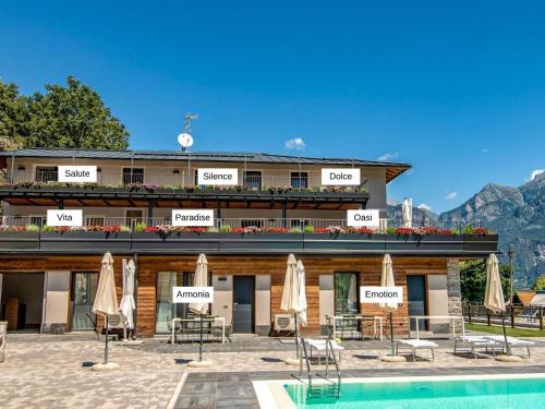 Dascio Dolce Ferienwohnung Panorama Balkon am See — 4-Star Luxury Hotel in Sorico, Italy