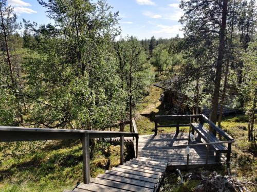 Kivakko Saariselän paratiisi Oma ranta & sauna in Unknown City, Finland