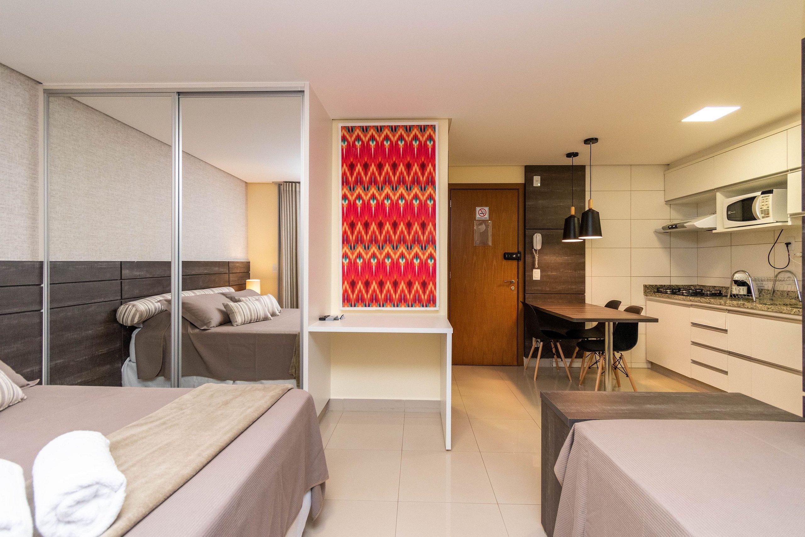 Flat moderno no Setor Bueno Edifício The Expression Andar Alto TH1607 - last minute hotel in Goiania