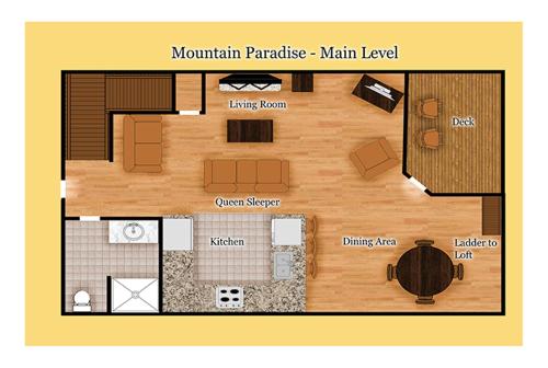 Mountain Paradise by Venture Smoky Mountains - carbon neutral hotel in Sevierville