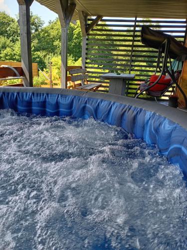 Roztocze Domek Na Leśnym Wzgórzu nr2 Krasnobród Zamość Zwierzyniec jacuzzi
