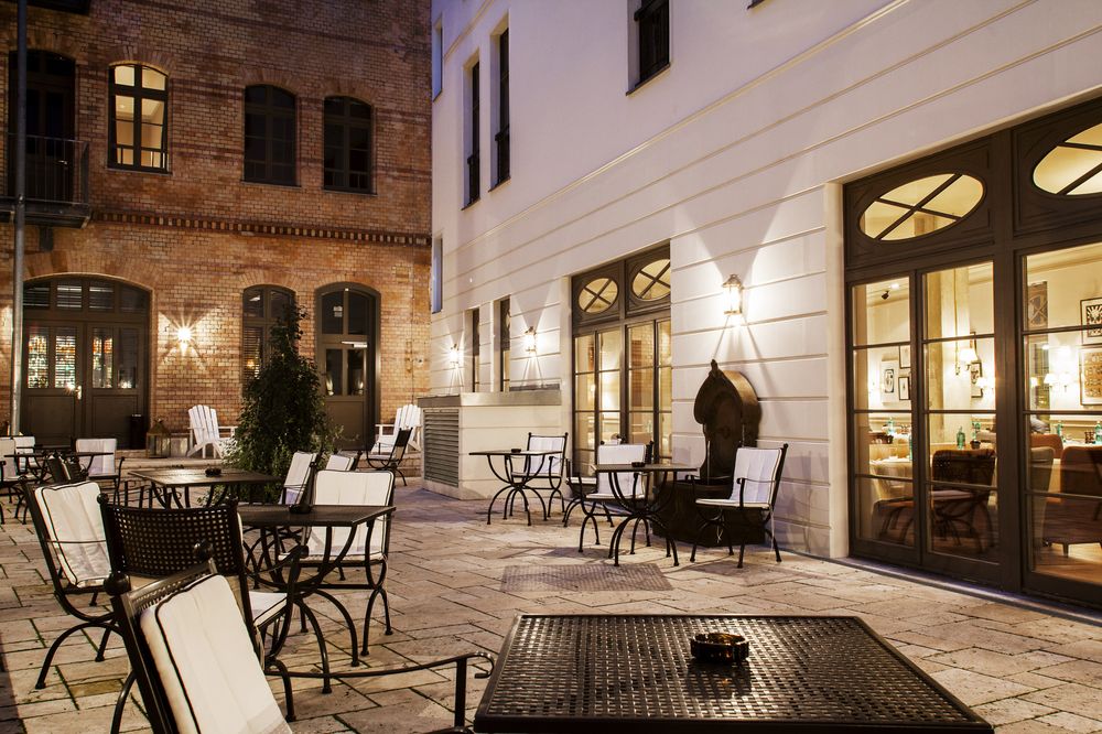 Hotel Front - Evening/Night