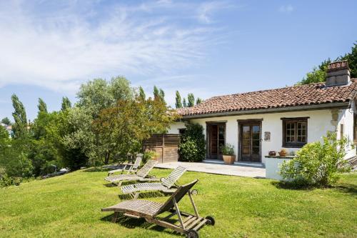 Dependance avec Jacuzzi - carbon neutral hotel in Arcangues