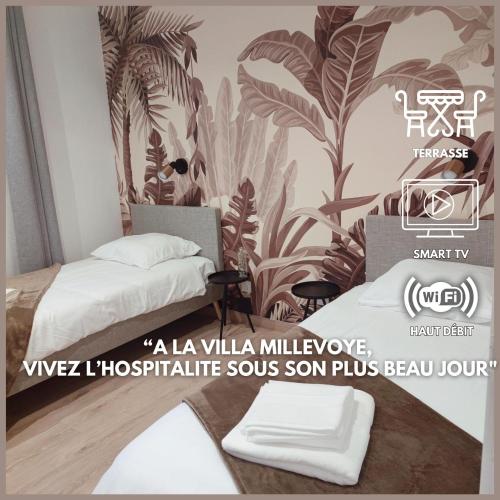 La Chute Des Feuilles 2 Lits Simples T2 Hyper Centre in Abbeville, France