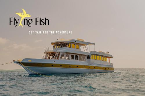 Flying Fish in Unknown City, Maldives