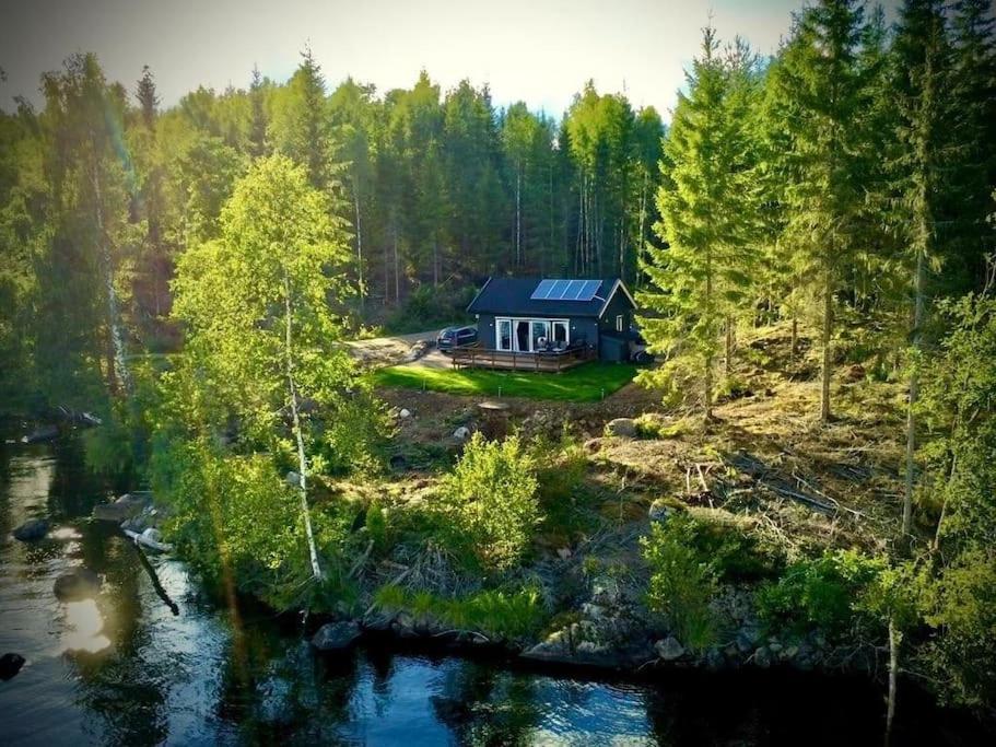 Water front scandinavian Forest View with no neighbors in Kongsvinger, Norway