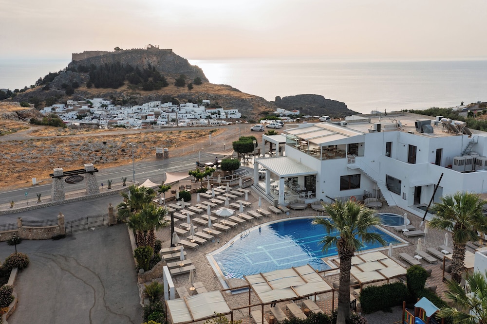 Lindos View Hotel - carbon neutral hotel in Rodos