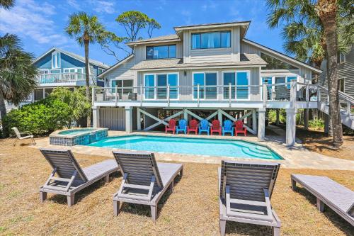 133 Dune Lane Oceanfront Private Pool Free Activities Included in Hilton Head Island, United States