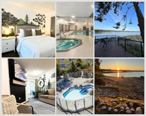 Old Forest Resort Suite Heated Pool Hot Tub Sauna Beach Vancouver Island — hotel near Qualicum Beach Airport