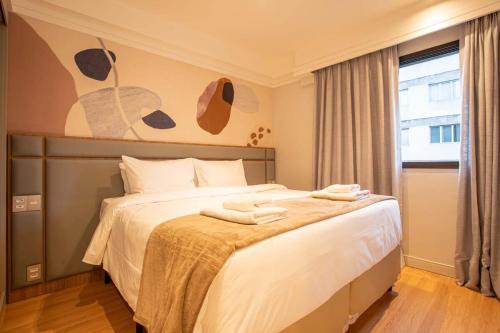 Flat Executive Bela Cintra hotel 4 estrelas Jd Paulista in Sao Paulo, Brasil