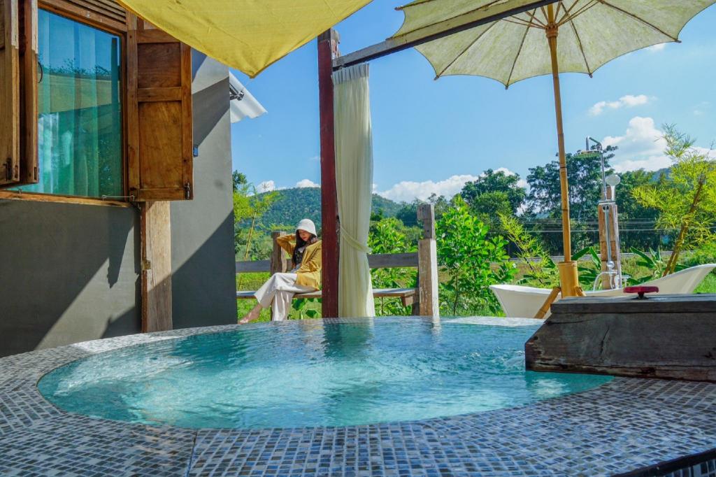 Waree Onsen Resort in Lamphun, Thailand