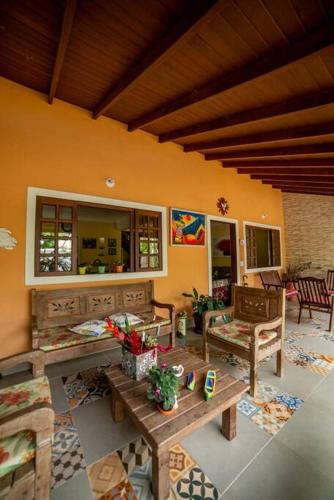 Dez minutos caminhando até o Centro Histórico in Paraty, Brasil