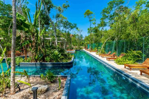 Fast Wi Fi 1BR in Tulum with Pool Restaurant Gym — 4-Star Luxury Hotel in Tulum, Mexico