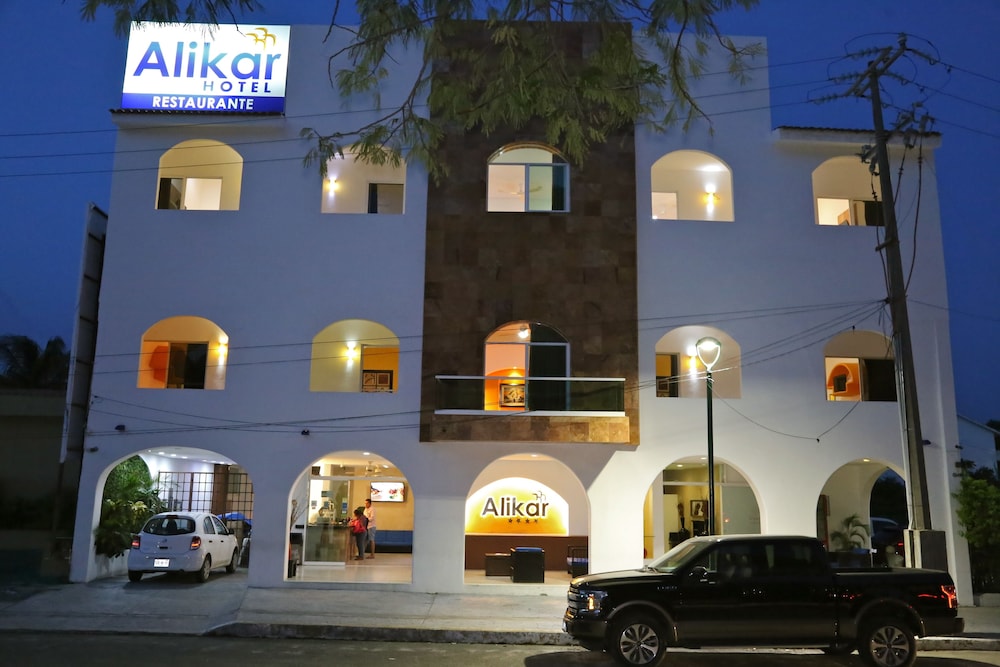 Front of property - evening/night