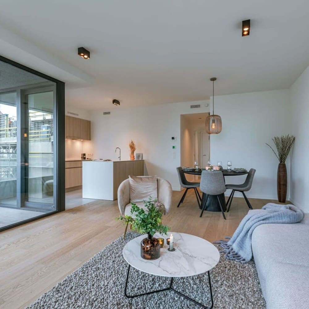 Stylish 2 Bedroom With Terrace and Parking — 4-Star Luxury Hotel in Ostend, Belgium