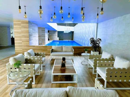ONE Luxury Suite Super King Bed & Volcano View — 4-Star Luxury Hotel in Quito, Ecuador