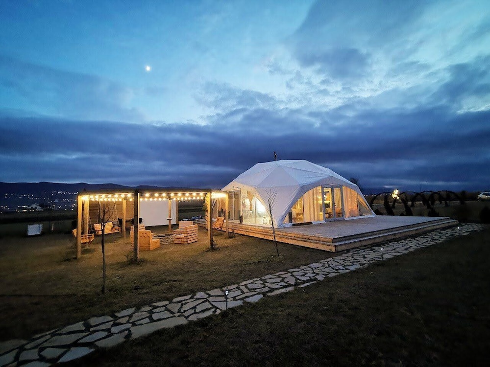 Front of property - evening/night