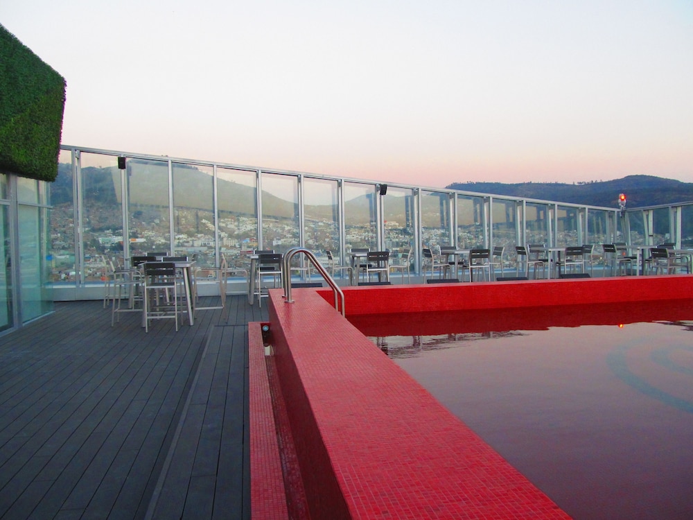 Rooftop pool