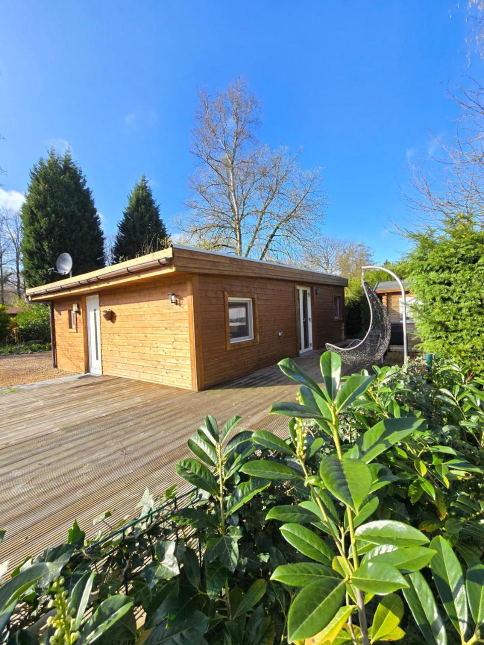 Cozychalet Met Prive Hot Tub — Lanaken