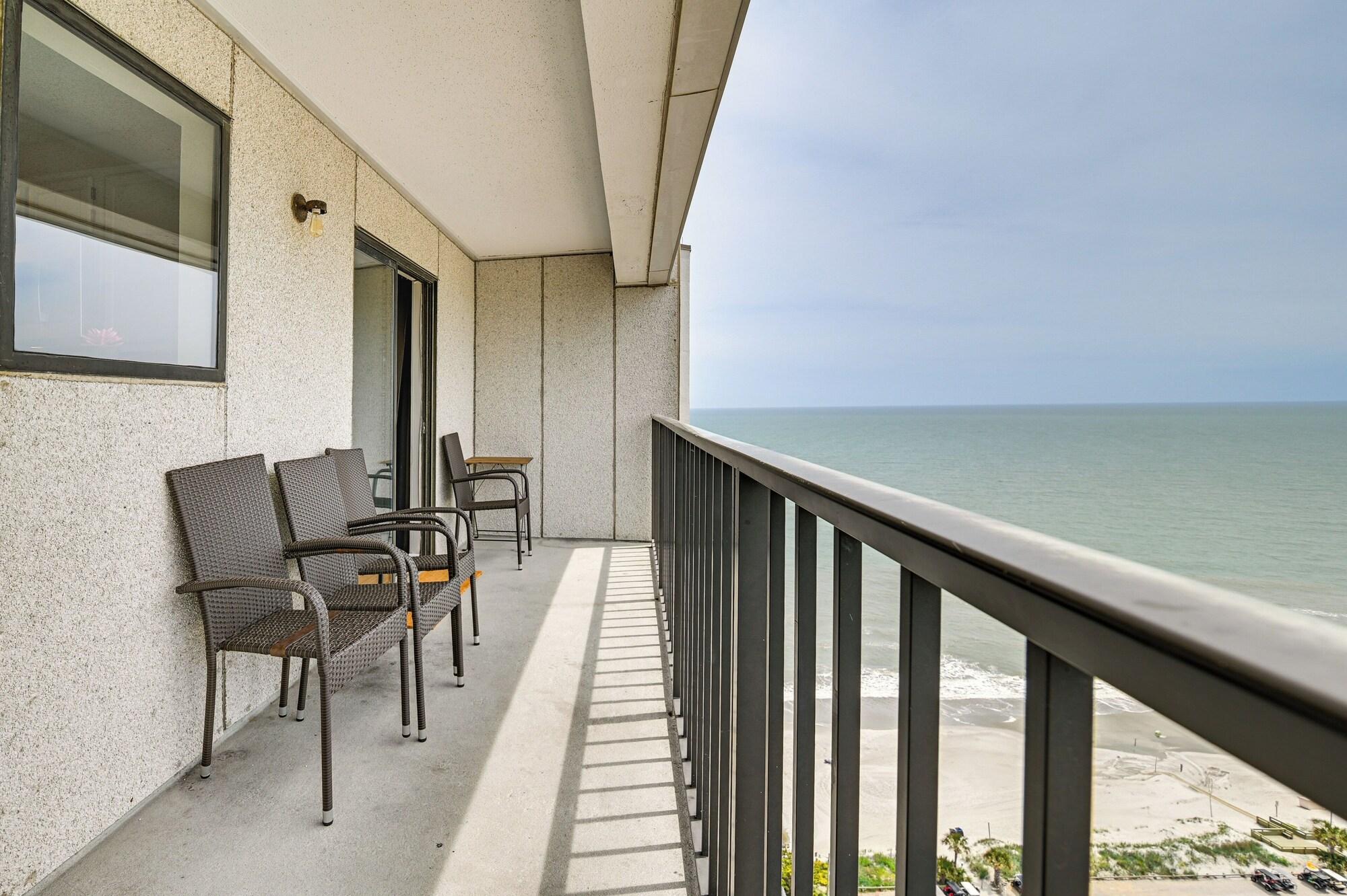 Mod Myrtle Beach Resort Condo w Beach Access - last minute hotel in Myrtle Beach