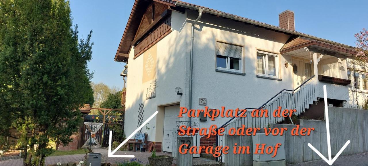 Tolle Untergeschoss Wohnung Fur Bis Zu 5 Personen Mit Großem Garten Und Terrasse — hotel in Morlenbach