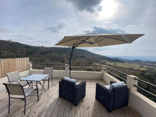 Studio Au Calme Grande Terrasse Avec Vue Vallee - last minute hotel in Unknown City